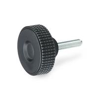 GN 534 Knurled Screw Plastic